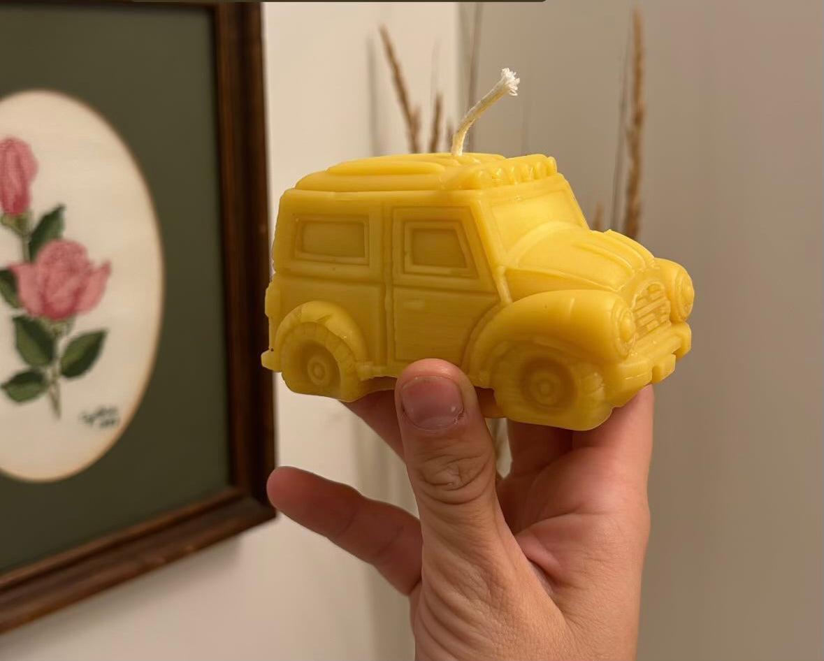 Jeep Candle