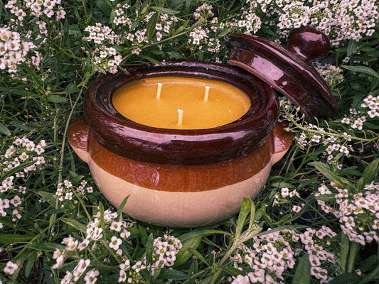 100% Beeswax Container Candles